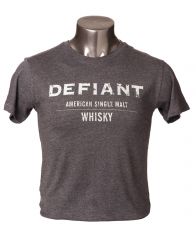 Men's Distressed ASM Tee- Charcoal